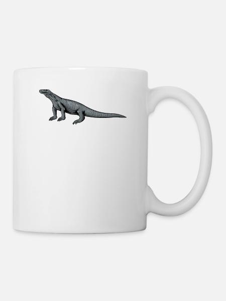 Komodowaran I Komododrache Motiv für Reptilien - Tasse - Weiß