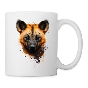 Hyena Africa Gift Woman Art Animal Motif Zoo - Mug - white - Right