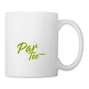 Let's Par Tee Golf Golfing - Mug blanc - blanc - Droite