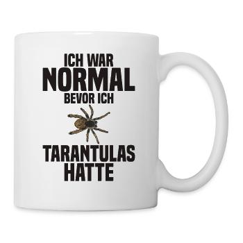 Vogelspinne Haustier Spinnentier - Tasse - Weiß - Rechts