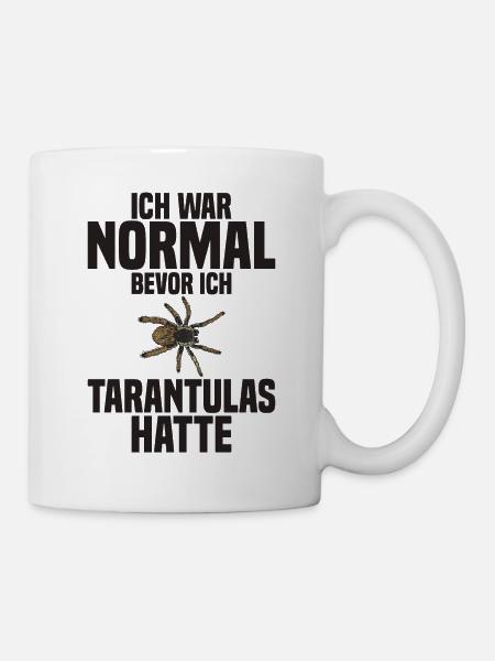 Vogelspinne Haustier Spinnentier - Tasse - Weiß