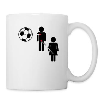 Soccer Football Soccer Player - Mug - white - Right