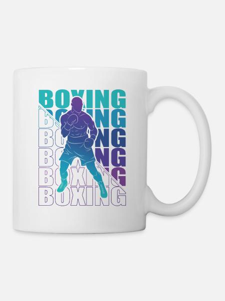 Boxen Martial Arts Boxing Box Club Boxer - Tasse - Weiß