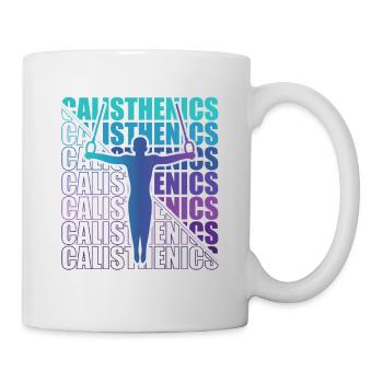 Calisthenics Street Workout Gymnastics Fitness - Mug - white - Right