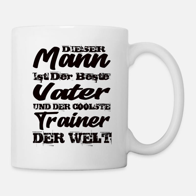 Vater Und Trainer - Tasse - Weiß