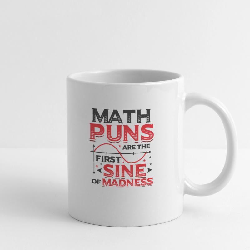 Math teacher, math student, math puns Mug