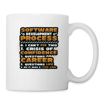 Processus de développement de logiciels, programmation - Mug blanc - blanc - Droite