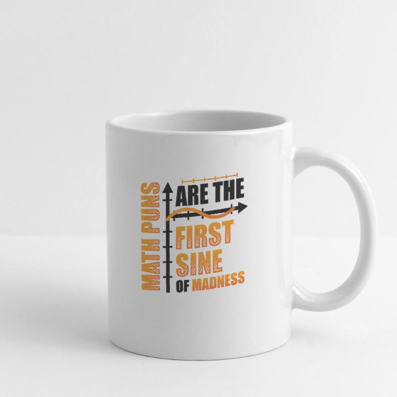 Math teacher, math student, math puns Mug