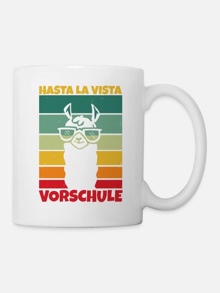 Vorschulkind Verabschieden Kindergarten Vorschule - Tasse - Weiß