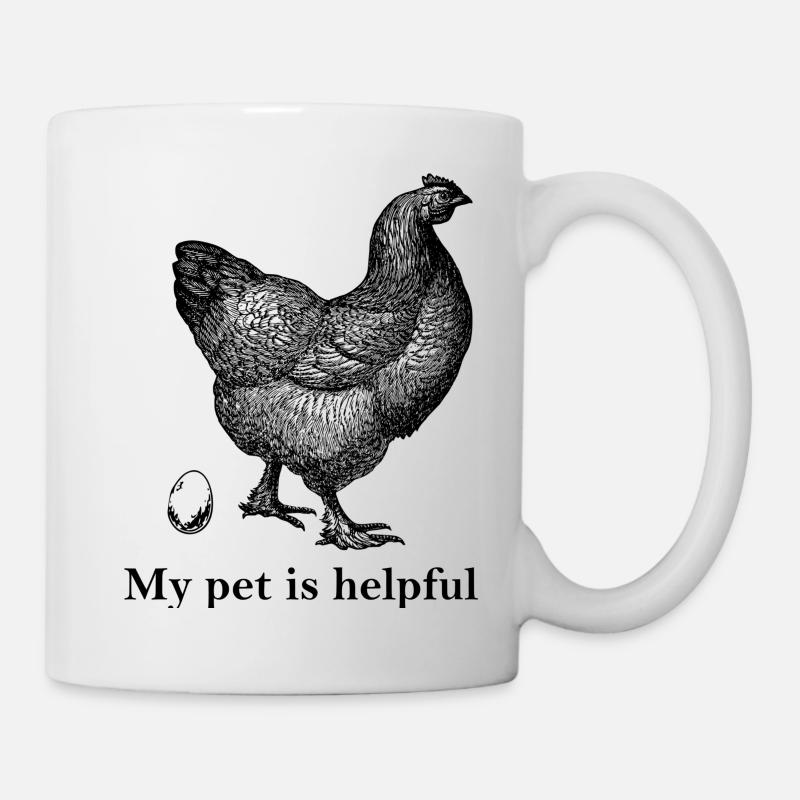 My Pet is Hepful - Mug - white
