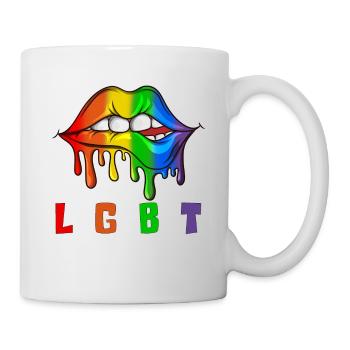 LGBT Sexuality Gift Bisexual Gay - Mug - white - Right