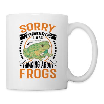 Grenouille cadeau Rainette - Mug blanc - blanc - Droite