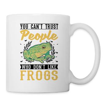 Grenouille cadeau Rainette - Mug blanc - blanc - Droite