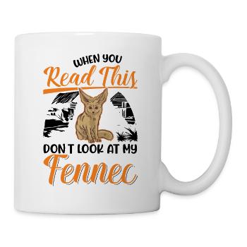 Fennec Gift Desert Fox Fennec - Mug - white - Right