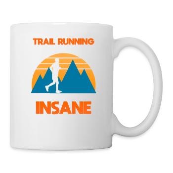 Trail Runner Running Jogging Jogger I Gift - Mug - white - Right