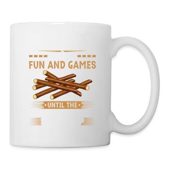 All Fun and Games, Funny Oak Island Treasure - Mug - white - Right