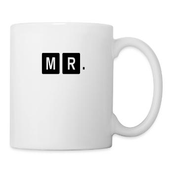 Mr Mrs Teamshirt - Tasse - Weiß - Rechts