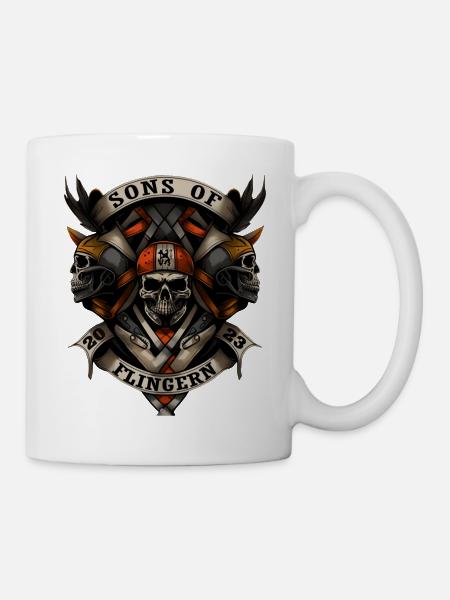 Sons of Flingern Düsseldorf - Tasse - Weiß