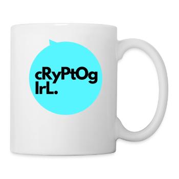 Cryptogirl - Tasse - Weiß - Rechts
