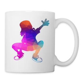 Bboy Breakdancing Breakdance Dancing Dancer Breaker - Mug - white - Right