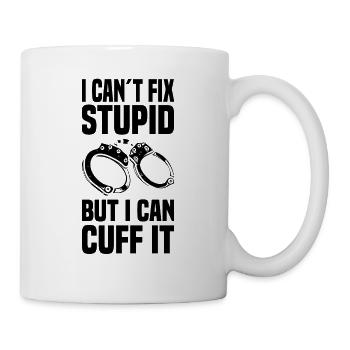 Shérif adjoint Police Law Officer Guard - Mug blanc - blanc - Droite