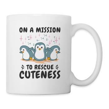World Wildlife Day Penguin Nature Wildlife - Mug - white - Right