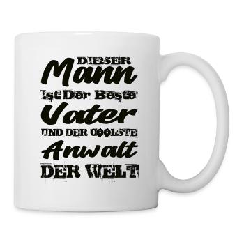 Anwalt - Tasse - Weiß - Rechts
