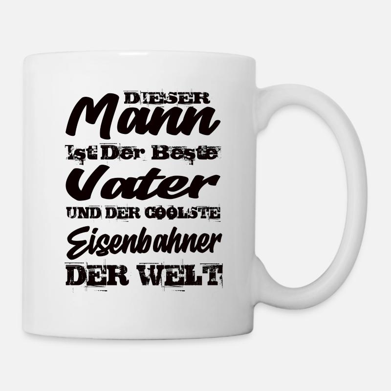 Eisenbahner - Tasse - Weiß