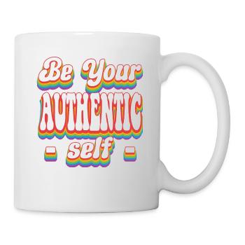 Be Your Authentic Self - Pride Rainbow LGBTQ+ - Mug - white - Right
