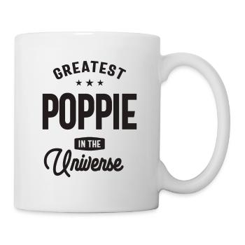 Le plus grand coquelicot de l’univers - Grand-père - Mug blanc - blanc - Droite