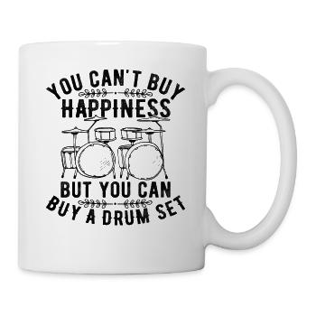 Vous ne pouvez pas acheter le bonheur, mais vous pouvez acheter une batterie - Mug blanc - blanc - Droite