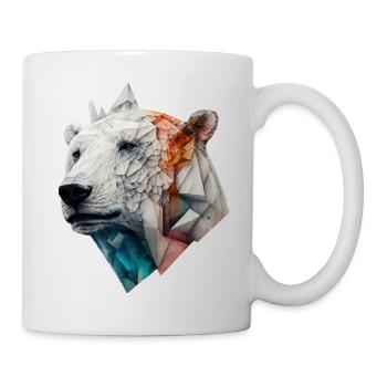 Polar Bear Polar Bear Architect Art Animal Gift - Mug - white - Right