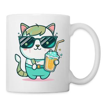 Tropical Cat: A Cat Lover's Dream - Mug - white - Right