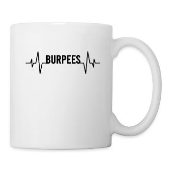 Burpee's heartbeat - Mug - white - Right
