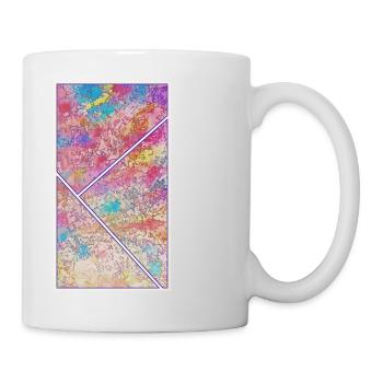 Colour in Frames - Tasse - Weiß - Rechts