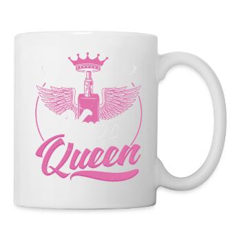 Vape Queen Smoker E Cigarette Vaping - Mug - white - Right