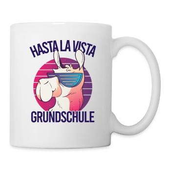 Grundschul Abgänger 2023 Grundschule Abschied - Tasse - Weiß - Rechts