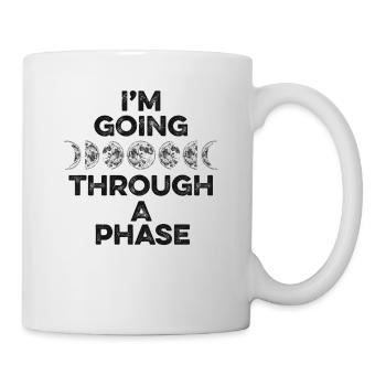I'm Going Through A Phase Starry Sky Cosmologist - Mug - white - Right