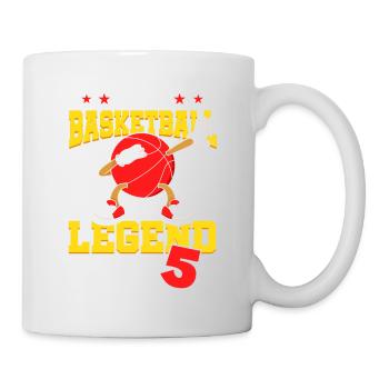 This basketball legend is now 5 sports kid - Mug - white - Right