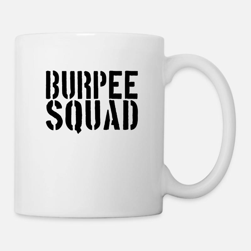 Burpee Squad - Tasse - Weiß