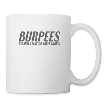 Burpee dicton - Mug blanc - blanc - Droite