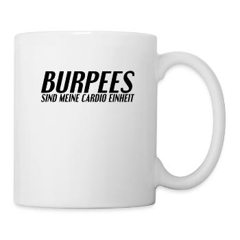 Burpee's saying - Mug - white - Right