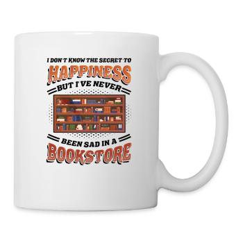 Bookseller, librarian, book lover - Mug - white - Right