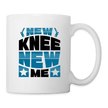 New Knee new me - Tasse - Weiß - Rechts