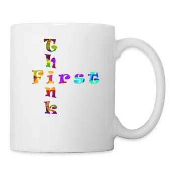 Think First - Mug - white - Right