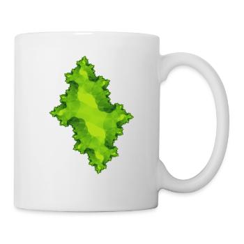 Fractal Green - Mug - white - Right