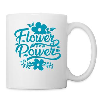 Flower Power Classic T-shirt - Mug - white - Right
