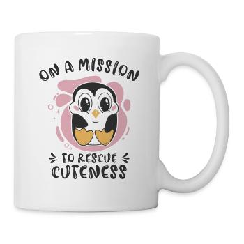 World Wildlife Day Penguin Nature Wildlife - Mug - white - Right