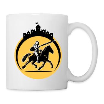 le Dart Rider - Mug blanc - blanc - Droite