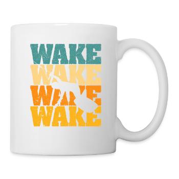 Retro Wakeboard Vintage Wake Boarding Water Sports - Mug - white - Right